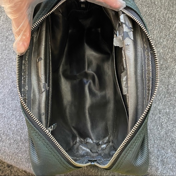 Authentic Louis Vuitton Dark Green Pouch - Picture 5 of 10